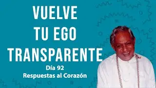 Vuelve tu ego transparente -  Respuestas al Corazón