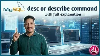 desc command in sql | describe command in sql