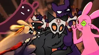 Recklessly Rampaging as FOUR Artificers in Rain World (ft. Northflowo, Htwo, Elisalikesbread)