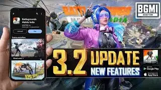 NO MORE LAG IN NEW BGMI? 3.2 UPDATE WITH NEW GRAPHICS 🔥 TOP 5 NEW FEATURES NEW UPDATE 3.2 PocoX6Pro