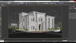 3dmax l vray exterior design - neu-classic villa lec3