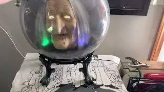 Gemmy witch spirit ball ￼