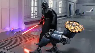 Darth Vader vs Imperial Droids | STAR WARS JEDI SURVIVOR