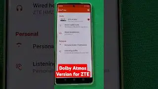 DTS X Sound ZTE Axon