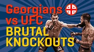 All Georgians Knockouts in UFC. Georgians vs UFC