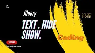 #Qjuery | #Hide | #show | #Button