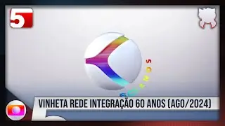 Rede Integração 60 Anos | Vinheta Interprogramas - Globo MG | (AGO/2024)