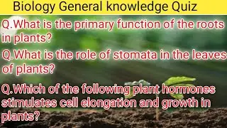 Biology General knowledge Question with Answer||Biology GK Quiz in English||Gk Questions#worldgktv