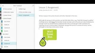 Learning Tools in OneNote Class Notebook