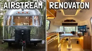 Beautiful Vintage 1971 Airstream Renovation w/ Modern Features | Full Tour