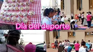 día del deporte hacemos cóctel de frutas 🍒🍓cena de fin de curso de mi niño