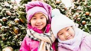 НОВОГОДНЯЯ МОСКВА И НАСТРОЕНИЕ! СЕСТРИЧКИ ГУЛЯЮТ