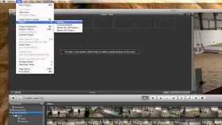 Mac OS X Lion - iMovie Basics and Importing Video.