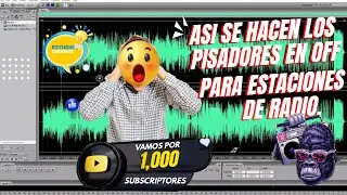 ASI SE HACEN LOS PISADORES EN OFF PARA ESTACIONES DE RADIO
