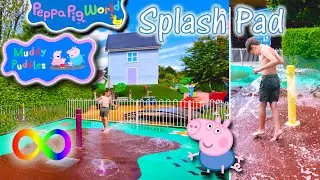 Peppa Pig World Water Park | Muddy Puddles Splash Pad at Paultons Park