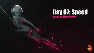 SculptJanuary19 - Day 7 Blender Timelapse