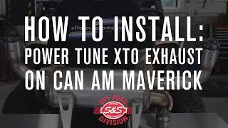 S&S - Off Road Division - How to Install Power Tune XTO muffler on Can Am Maverick models