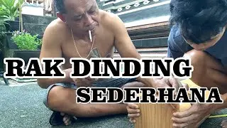 Cara Membuat Rak Dinding Unik Kayu Palet