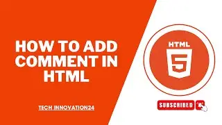 How to add comment in html | html full tutorials