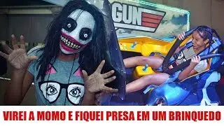 VIREI A MOMO | FIQUEI PRESA EM UM BRINQUEDO