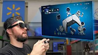 Playing PS5 in Public... with the XREAL Beam Pro and XREAL Air 2 Pro AR Glasses