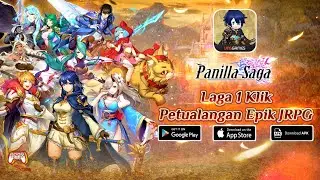 Udah Support Bahasa Indonesia! Panilla Saga Gameplay - Anime Idle RPG Game Android IOS APK