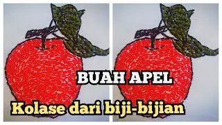 MEMBUAT KOLASE APEL DARI BIJI-BIJIAN
