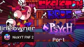 FNF Skeleton Bros V2 Some Songs Psych Engine Android Port (apk & zip