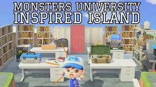 MONSTERS UNIVERSITY Island //Animal Crossing: New Horizons