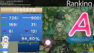 OSU! | Mi mejor pass de 4,49* | Cyanine [Another] | 94,60% ACC |