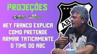 💡 TÉCNICO DO ABC EXPLICA COMO PRETENDE ARMAR TATICAMENTE O TIME PARA 2025