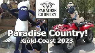 Visiting Paradise Country on the Gold Coast! | Shaun the Sheep, Animals & MORE!