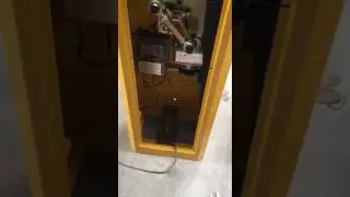 Moving testing of Automatic Curved arm boom barrier