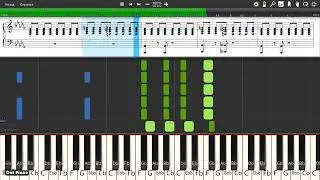 Jamie Cullum - Mind Trick - Piano tutorial and cover (Sheets + MIDI)