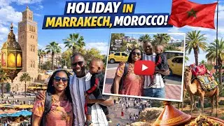 MORROCCO HOLIDAY PART 2 | OUZOUD WATERFALLS| MARRAKECH OLD CITY🇲🇦🇲🇦