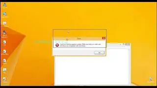 CARA MENGATASI PERBAIKI HOW TO FIX REPAIR Error Could not initialize graphics system with DirectDraw