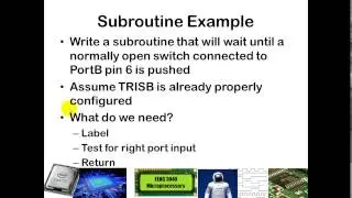 Introduction to writing subroutines in PIC Assembly