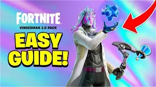 How To COMPLETE ALL VINDERMAN 2.0 CHALLENGES in Fortnite! (Dr Vinderbot Quests Pack Guide)