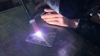 LED TIG-250 AC DC TIG DCモードでパルス3.0mmステンレス板