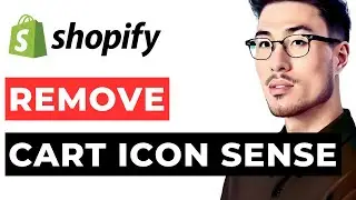 How to Remove the Cart Icon From Shopify Sense