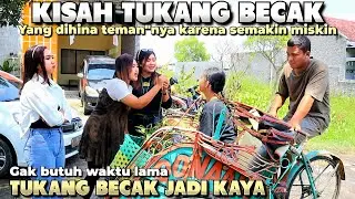 KISAH TUKANG BECAK YANG DIHINA TEMAN