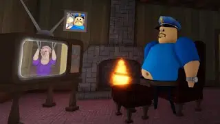 What if I Playing as Barry in GRUMPY GRAN Run #Obby #Roblox