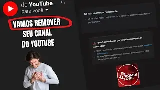 NÃO QUERIA TER QUE FAZER ESSE VIDEO!! ESSE CANAL CORRE RISCO DEFINITIVO!!