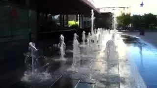 More dancing water