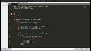 Fetch and display MySQL data on PHP page