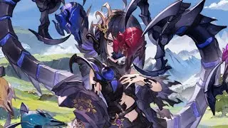 Qilin human form (?) cutscene | Granblue Fantasy clips