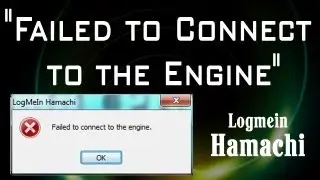 Failed to connect to the engine Hamachi