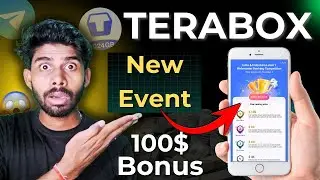 Terabox New Event 😳 100$ Bonus for 1st Prize 🏆🥇