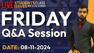Live Q&A Class: November-08-2024 | Digital Marketing Students STRUGGLE | Tips to Succeed