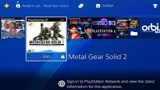 METAL GEAR SOLID 2 on PS4 PRO 4x + antI-aliasing 60FPS  / TCL 55DP660 2160p